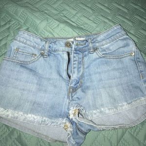 Pacsun Bullhead super high Rise Shorty